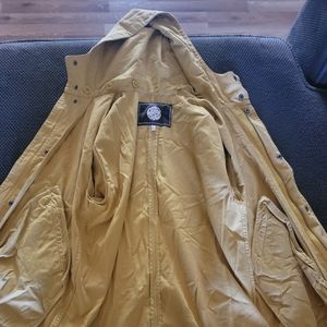 Pretty Green Mustard Parka